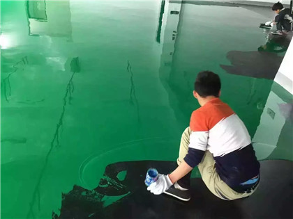 广陵下面给你一份环氧地坪漆施工的完整流程